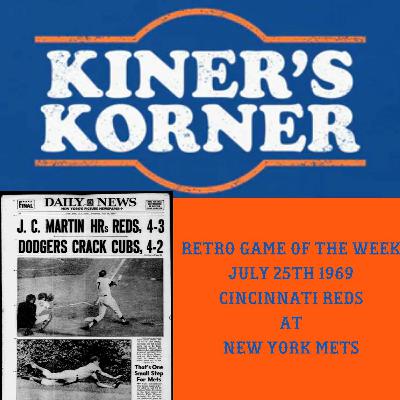 KINERSKORNER.COM Vintage Radio -Cincinnati Reds At New York Mets 7/25/69 KINERSKORNER.COM Vintage Radio -Cincinnati Reds At New York Mets 7/25/69