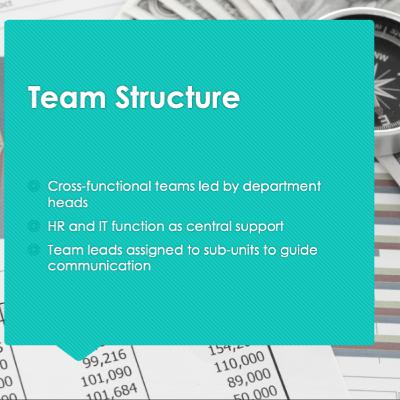 Building and Leading An Effective Organizational Team