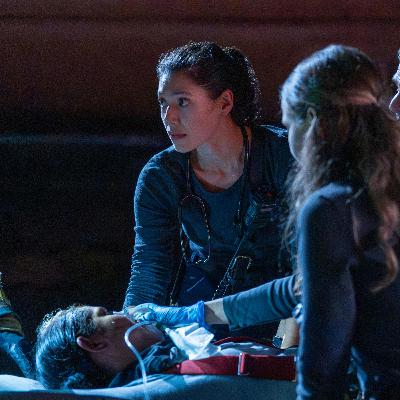 Hanako Greensmith and Jocelyn Hudon (Violet Mikami and Lizzy Novak on Chicago Fire)