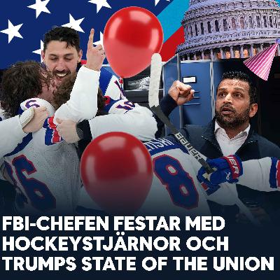 FBI-chefen festar med hockeystjärnor och Trumps State of the Union