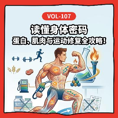 Vol-107 对谈奥运备战专家曹建民：读懂身体密码，蛋白、肌肉与运动修复全攻略！