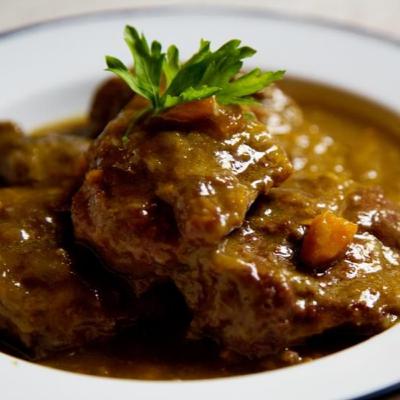 Carrilleras de ternera al vino. Carnes Capítulo 5