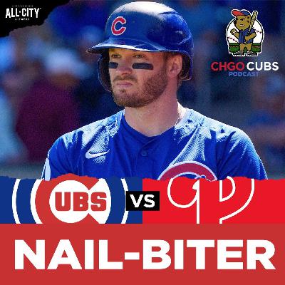 Ian Happ Homers, Cubs DROP Nail-Biter to Phillies in Tough Road Loss | CHGO Cubs POSTGAME Podcast