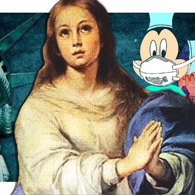 17th Cent. Painting Restoration GONE WRONG, Disneyland to Remain Closed, and COVID SKYROCKETS in US