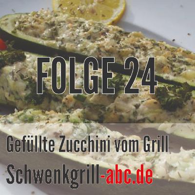 Rezept: Gefüllte Zucchini vom Grill - 24