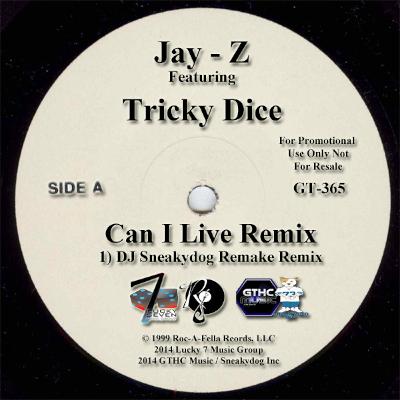 Jay-Z @S_C_ Feat @TrickyDice Can I Live @DJSneakydog Remake Remix
