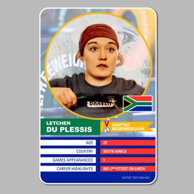 #12 LETCHEN DU PLESSIS
