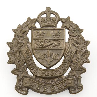 Historical Overview of La Sûreté du Québec Provincial Police Force