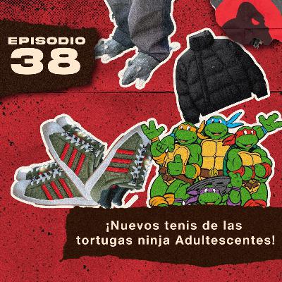 ¡Nuevos tenis de las tortugas ninja adultescentes!