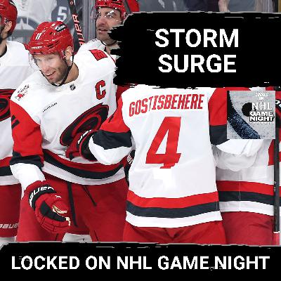 GAME NIGHT: The Hurricanes are ROLLING, Morgan Geekie looks SUPER human, the Penguins are falling