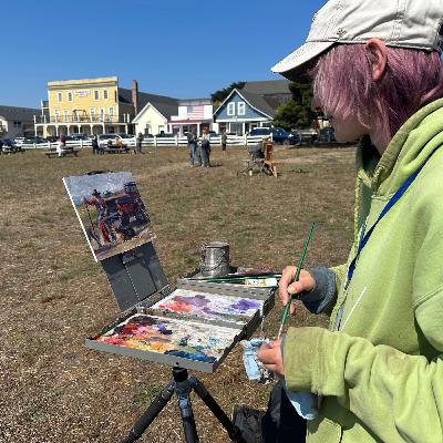 Art Waves 10/17/23: Plein Air, Cloud Nine, El Dia de Los Muertos Art Waves 10/17/23: Plein Air, Cloud Nine, El Dia de Los Muertos