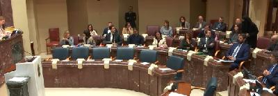 Visitación Martínez le quita la palabra a la diputada de VOX