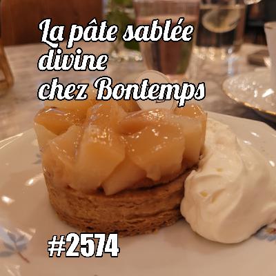 La pâte sablée divine chez Bontemps (à côté du marché des Enfants rouges)