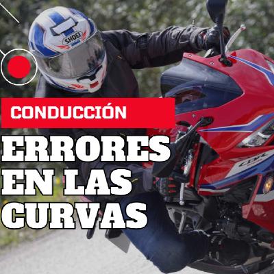 Conducción en moto: errores en las curvas Conducción en moto: errores en las curvas