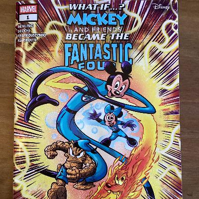What if Mickey and Friends Became the Fantastic Four: The Fantastic Four vs Mole Pete