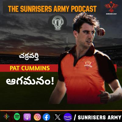Pat Cummins to lead SRH in IPL2024 | Orange Army | Cricket Podcast Telugu | #68