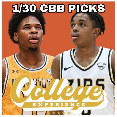 College Basketball Picks For January 30th | The College Experience: Basketball (Ep. 1110) College Basketball Picks For January 30th | The College Experience: Basketball (Ep. 1110)
