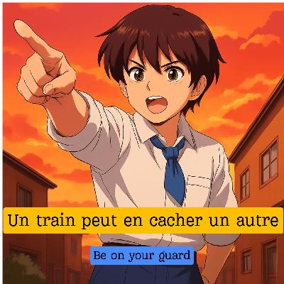 Expression française : "Un train peut en cacher un autre"