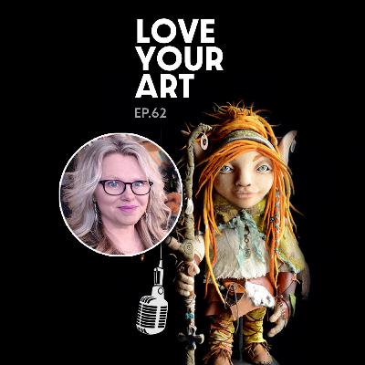 Ep 62 // Stay Motivated and Create Art (Simple Tips to Keep you Inspired) // Melissa Nasby