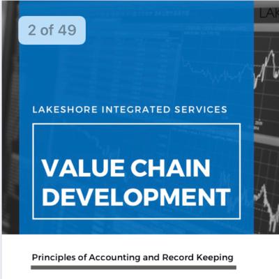 VALUE CHAIN DEVELOPMENT VALUE CHAIN DEVELOPMENT