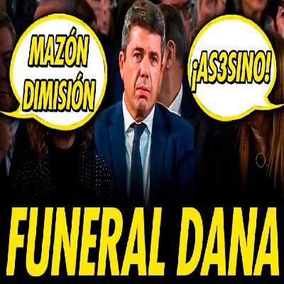 ESTALLAN CONTRA MAZÓN EN EL FUNERAL DE ESTADO POR LAS VÍCTIMAS DE LA DANA ESTALLAN CONTRA MAZÓN EN EL FUNERAL DE ESTADO POR LAS VÍCTIMAS DE LA DANA