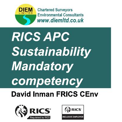 RICS APC Sustainability Mandatory competency