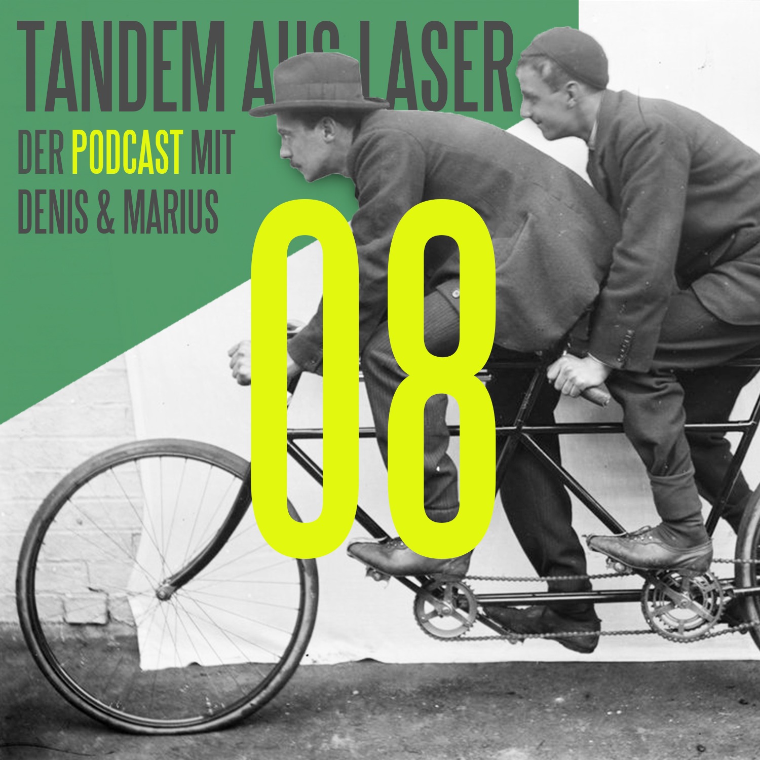 Tandem aus Laser