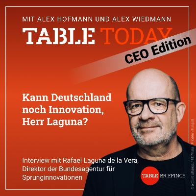 Kann Deutschland noch Innovation, Herr Laguna?