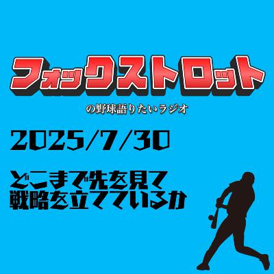 7/30  どこまで先を見て戦略を立てているか from Radiotalk