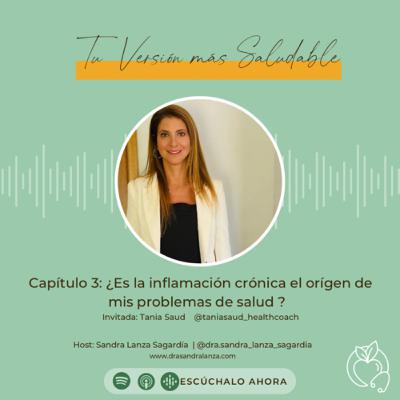 ¿Es la inflamación crónica el orígen de mis problemas de salud? Con Tania Saud