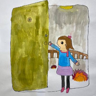 發生火災時，該怎麼辦?