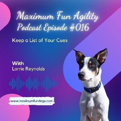 Keep a List of Your Dog Training Cues Keep a List of Your Dog Training Cues