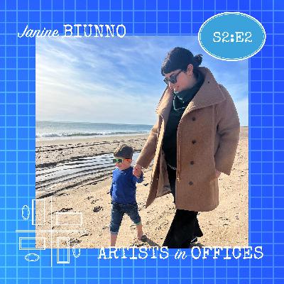 Artist & Archivist Janine Biunno is back with an MLS degree, a new job, and a kid.