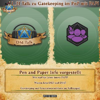 I_21 Talk zu PAPI und Gatekeeping im Rollenspiel