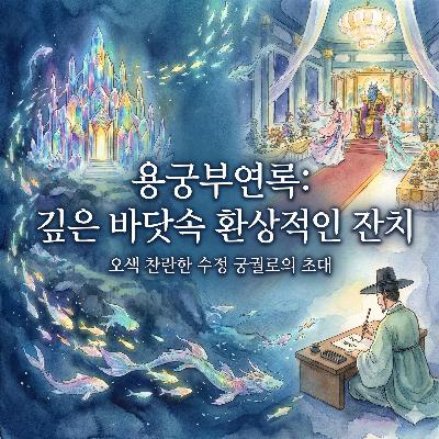 [수면 낭독] 깊은 바닷속 신비로운 용궁으로의 초대 | 용궁부연록