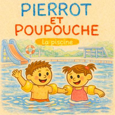 Pierrot et Poupouche à la piscine Pierrot et Poupouche à la piscine