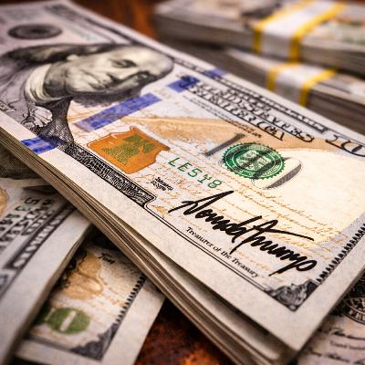 Trump Autographs US Currency Trump Autographs US Currency