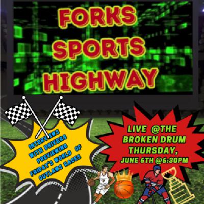 Forks Sports Highway - Live from the Broken Drum - NBA Finals Start; Falcons' Tampering; Caitlin Clark Targeted; Belmont Stakes - 6-6-2024