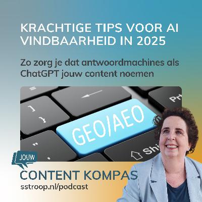 GEO: beter vindbaar in AI antwoordmachines als ChatGPT in 2025