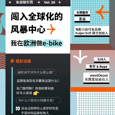 闯入全球化的风暴中心！我在欧洲做e-bike