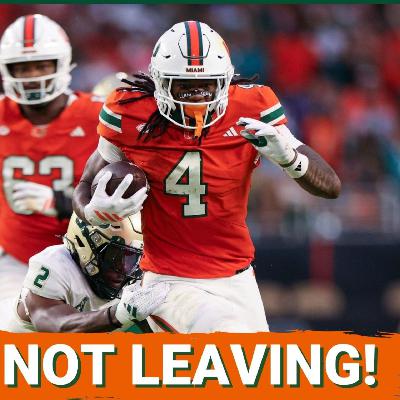 Miami Hurricanes’ HEART AND SOUL Mark Fletcher Jr RETURNS For  Senior Season | Miami’s Key To BEAT Ohio State