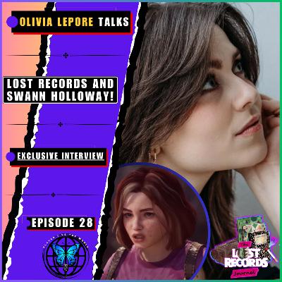 EXCLUSIVE INTERVIEW: Olivia Lepore Talks Lost Records: Bloom & Rage & Swann Holloway 🦢💜 | Ep 28