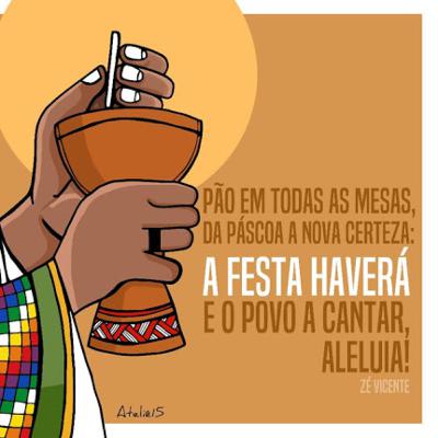 Pão em todas as mesas, da Páscoa a nova certeza -- Mensagem Padre Nilson José dos Santos da Paróquia São Luiz Gonzaga em Volta Redonda, Rio de Janeiro