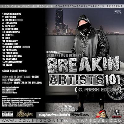Breakin Artist 101- G Fresh Edition Breakin Artist 101- G Fresh Edition