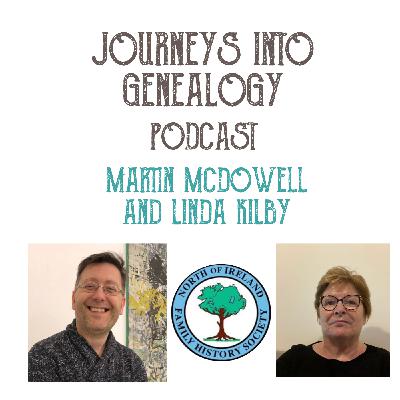 North of Ireland Family History Society with Martin McDowell and Linda Kilby