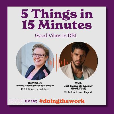 #doingthework with Jad-Évangelo Nasser