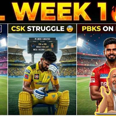 EP - 106 | IPL Week 1 Review – Chaos, 200s & Early Trends 👀🔥 | Tamil Cricket Podcast EP - 106 | IPL Week 1 Review – Chaos, 200s & Early Trends 👀🔥 | Tamil Cricket Podcast