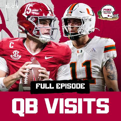 BREAKING: Arizona Cardinals Schedule TOP 30 Visits With Alabama’s Ty Simpson AND Miami’s Carson Beck