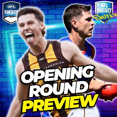 Opening Round Preview w/ Mitch & Luke | AFL Fantasy 2026 Opening Round Preview w/ Mitch & Luke | AFL Fantasy 2026