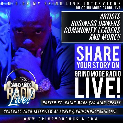 O.M.G. ON MY GRIND LIVE INTERVIEW WITH JAHNA RACHELLE AND DJ SINO BUGGATTI